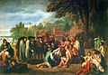 Вилијам Пен и Индијанци испод бреста 1683. (платно Бењамина Веста)