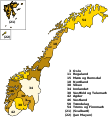 Counties of Norway