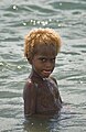 Хлопчык са светлымі валасамі, Вануату