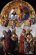 A Coroação da Virgem, Galleria degli Uffizi, Florença