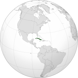 Cuba - Localizzazione