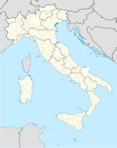 Tivoli na zemljovidu Italije