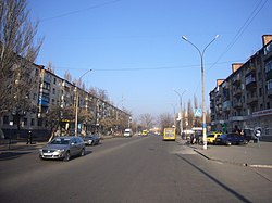 Сentrālā iela Pavlohradā