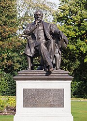 Statue of Sir Francis Powell, Mesnes Park, Wigan