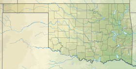 Voir sur la carte topographique de l'Oklahoma