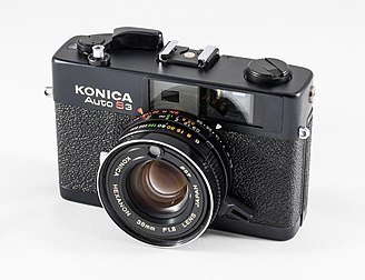 Câmera fotográfica Konica Auto S3 rangefinder. (definição 4 124 × 3 171)