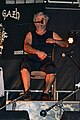 Le groupe de rock celtique Mask ha Gazh lors des Mardis de Plouescat dans le Finistère le 16 juillet 2013 7.