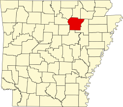 Koartn vo Independence County innahoib vo Arkansas