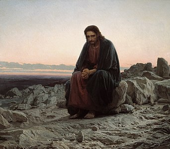 Thiên Chúa trên hoang mạc (Christ in the Desert, 1872)