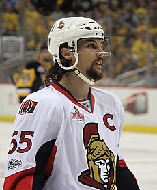 Karlsson v dresu Ottawa Senators (2017)