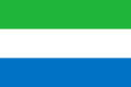 Флаг Республики Сьерра-Леоне