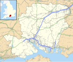Aldershot is located in Hampshire