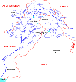 Indus och dess bifloder