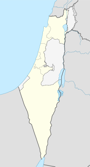 Западный Иерусалим на карте