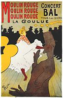 Мулен Руж — Ла Гулю, постер (1891)