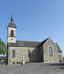 The church of Notre-Dame, in Rimou