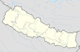 Катманду на карти Непала