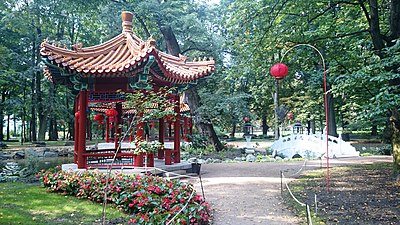 Kínai pavilon Varsóban