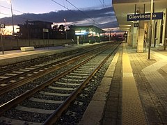 Giovinazzo railway station (looking north) - 31st December