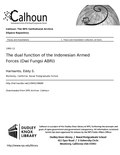 Thumbnail for File:The dual function of the Indonesian Armed Forces (Dwi Fungsi ABRI) (IA thedualfunctiono1094539688).pdf