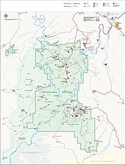 Plan Park Narodowy Canyonlands