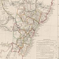 Дев'ятнадцять округів, Новий Південний Уельс. 1832 рік.
