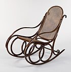 Кресло-качалка. Ок. 1860. Автор неизвестен