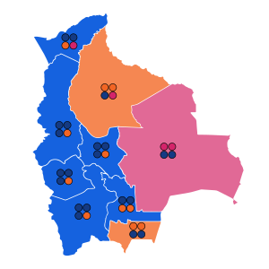 Results in the Chamber of Senators.