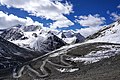 6. Kanyargós út a Singo Lán, az 5090 méter magas himalájai hágón Észak-Indiában, amely a Himácsal Prades tartománybeli Lahaul régiót köti össze a ladaki Zanszkár régióval (javítás)/(csere)