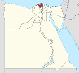 Governatorato di Kafr el-Sheikh – Localizzazione