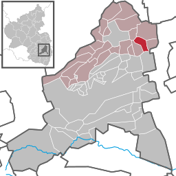 Läget för Laumersheim i Landkreis Bad Dürkheim