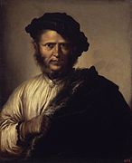 Мужской портрет (Портрет бандита). 1640-е гг. Холст, масло. Государственный Эрмитаж, Санкт-Петербург