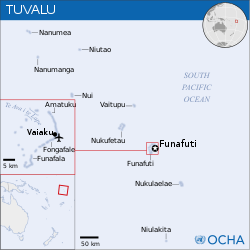 Lokasi Tuvalu