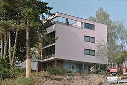 ヴァイセンホーフ・ジードルングの住宅