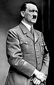 Adolf Hitler, canceller entre 1933 i 1945 i Führer entre 1934 i 1945.