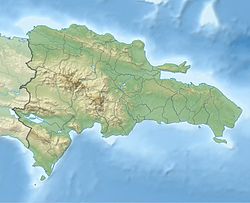 Santo Domingo trên bản đồ Cộng hòa Dominica