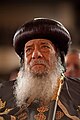Paus Shenouda III van Alexandrië op 4 juni 2009 overleden op 17 maart 2012