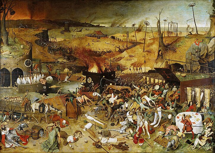An image of Bruegels painting - The Triumph of Death