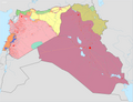 Iraq, Lebanon, Syria (Civil + Countries War)