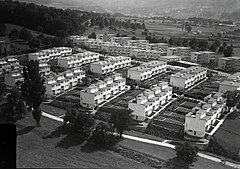 Neues Bauen: Werkbundsiedlung Neubühl bei Zürich, Foto (1932)