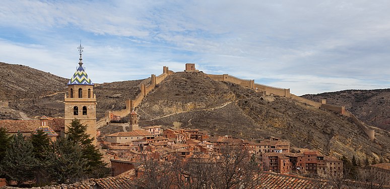View of Albarracín, Teruel, Spain.