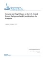 R44389 - General and Flag Officers in the U.S. Armed Forces: Background and Considerations for Congress
