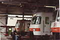 ET 420 im Betriebswerk Plochingen, 1997
