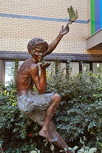 Estatua de Peter Pan en el Hospital Great Ormond Street, Londres