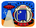 Soviet Space Travel animated symbol
