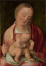 Mary with the squatting child, 1516, oil on panel