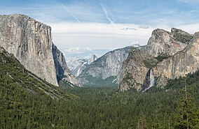 Yosemite Valley din Tunnel View