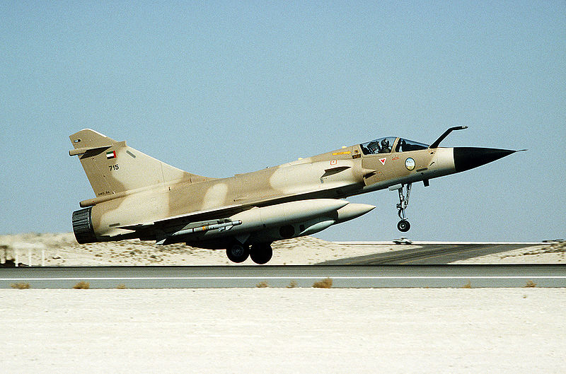 File:A Kuwaiti Mirage 2000C fighter aircraft during Operation Desert Storm.JPEG