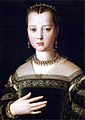 Аньоло Бронзино, Портрет на Мария де Медичи, 1551, Уфици