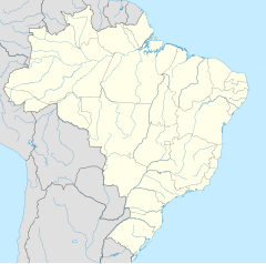 韋阿代魯斯高地國家公園在巴西的位置
